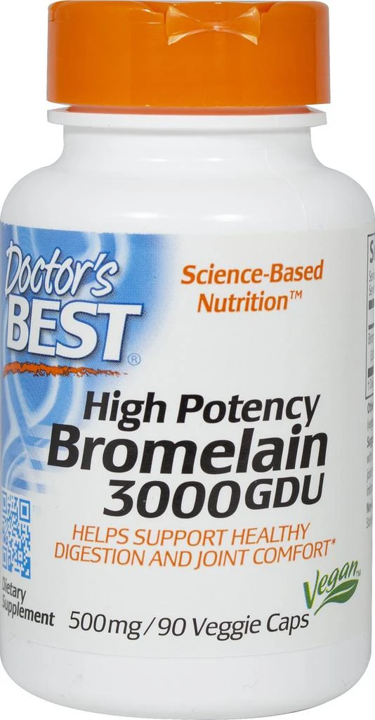 商品Doctor's Best|Digestive Health: Best 3000 GDU Bromelain,价格¥121,第1张图片