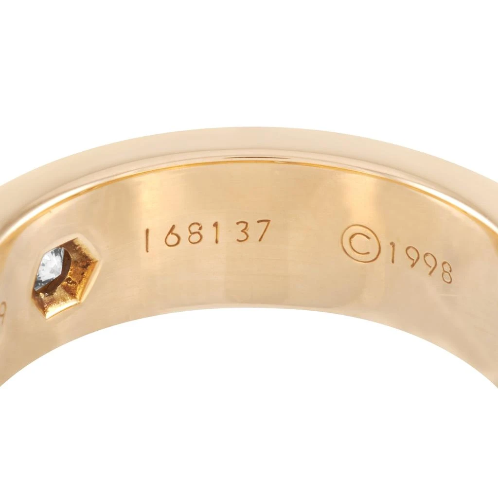 商品[二手商品] Cartier|Cartier LOVE 18K Yellow Gold 3 Diamond Band Ring,价格¥15502,第5张图片详细描述