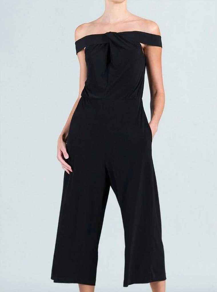 商品CLARA SUNWOO|Clara Sunwoo - Grecian Halter Pocket Jumpsuit,价格¥676,第4张图片详细描述