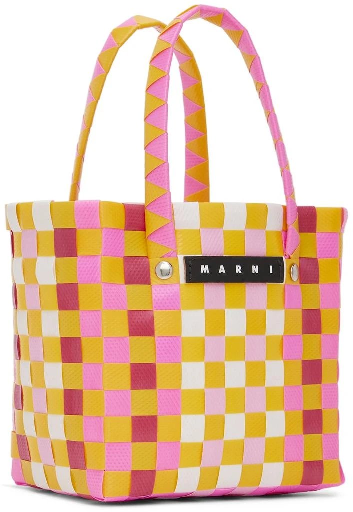 商品Marni|Kids Multicolor Micro Basket Tote,价格¥831,第3张图片详细描述