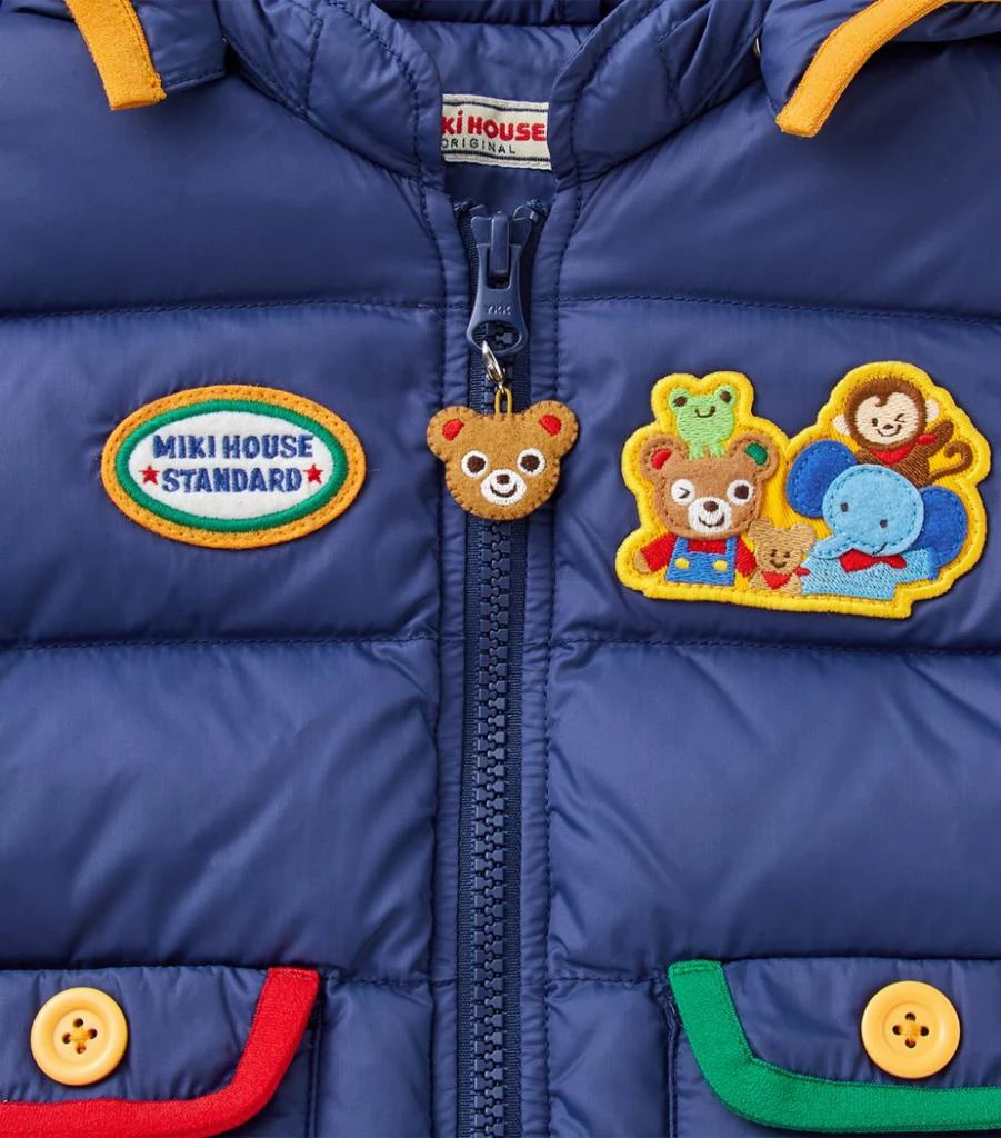 商品Miki House|Embroidered Puffer Jacket (2-7 Years),价格¥5973,第3张图片详细描述