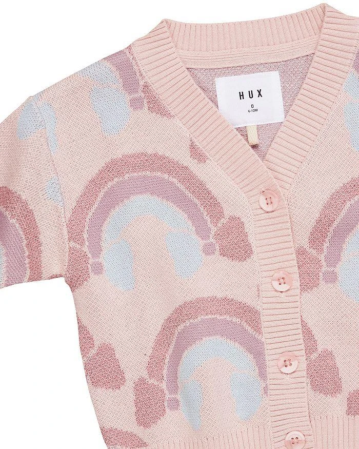 商品Huxbaby|Girls' Rainbow Boxy Cardigan - Baby, Little Kid,价格¥375,第2张图片详细描述