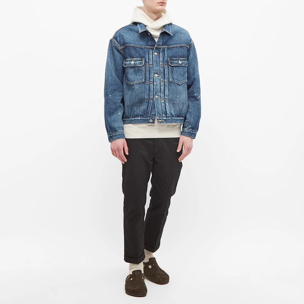 商品VisVim|Visvim SS101 Damaged Denim Jacket,价格¥5542,第4张图片详细描述