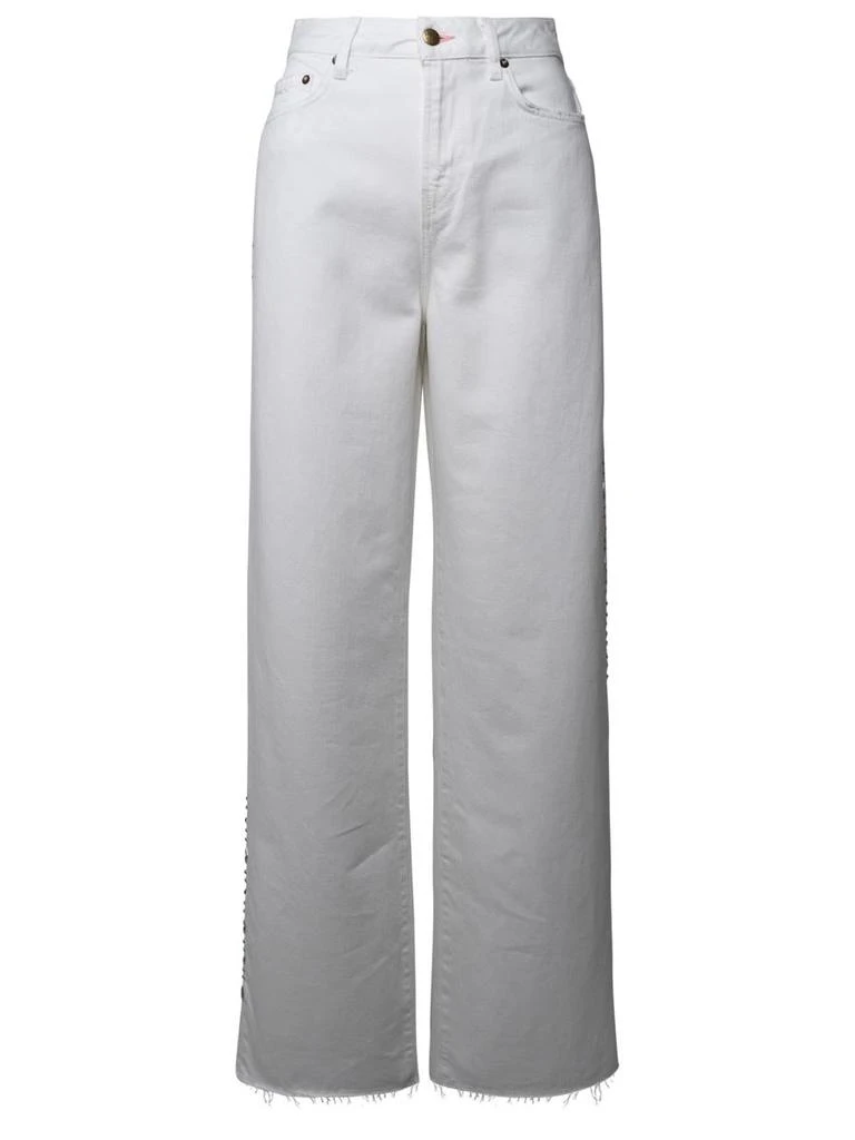 商品WASHINGTON DEE CEE|White cotton jeans,价格¥2533,第1张图片