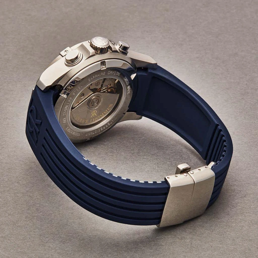 商品Revue Thommen|Air speed Chronograph Automatic Blue Dial Men's Watch 16071.6825,价格¥6973,第3张图片详细描述