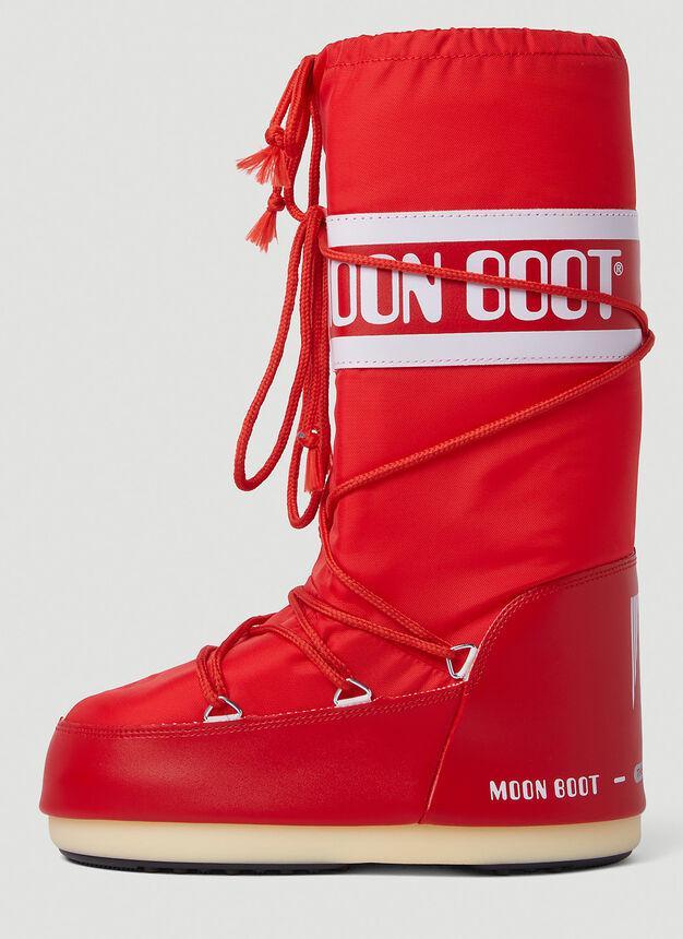 商品Moon Boot|Icon Snow Boots in Red,价格¥1223,第5张图片详细描述