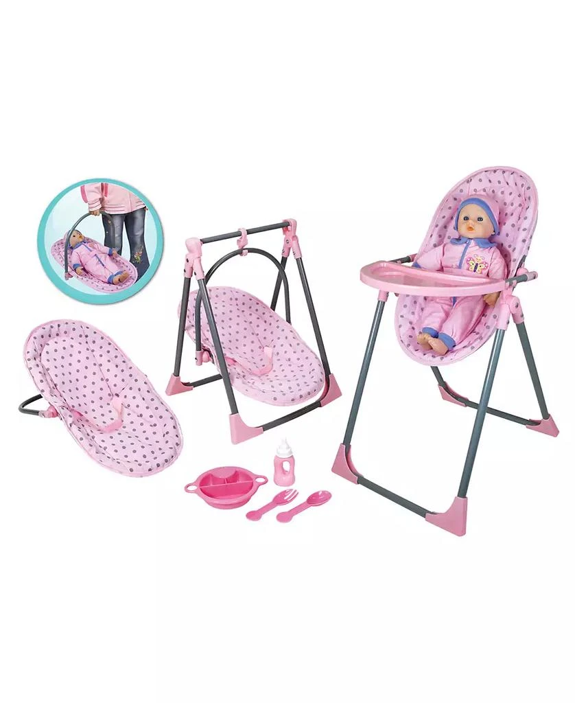 商品Redbox|Lissi Doll - 4 In 1 Highchair Set,价格¥277,第1张图片