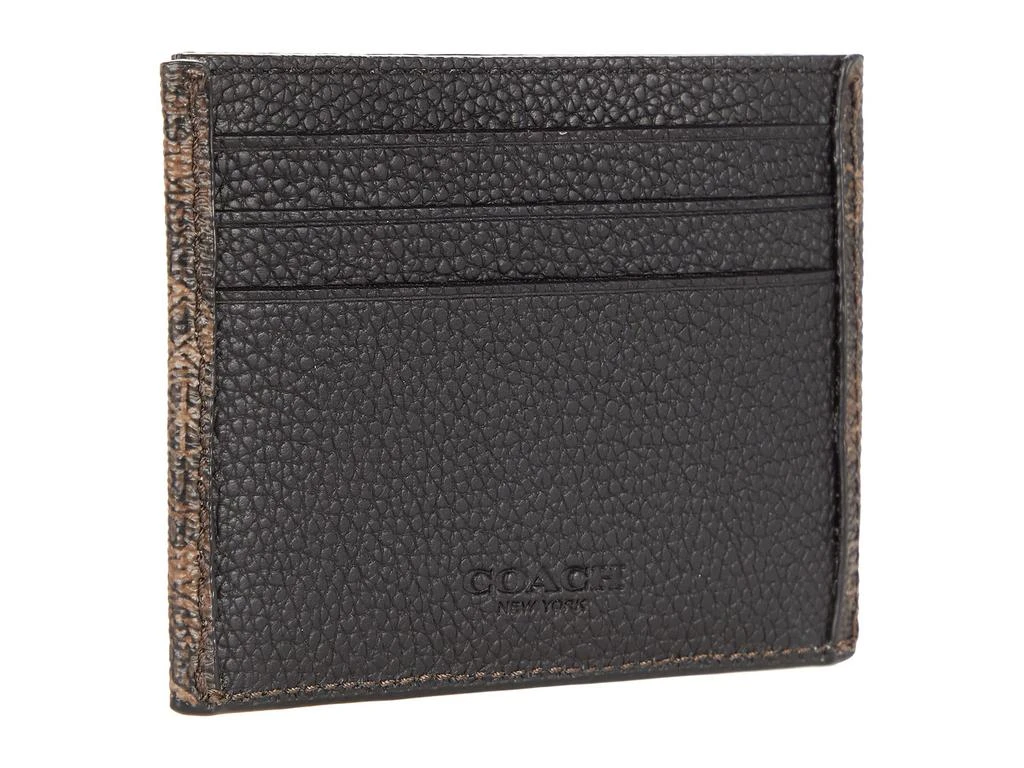 商品Coach|Refined Flat Card Case,价格¥567,第2张图片详细描述