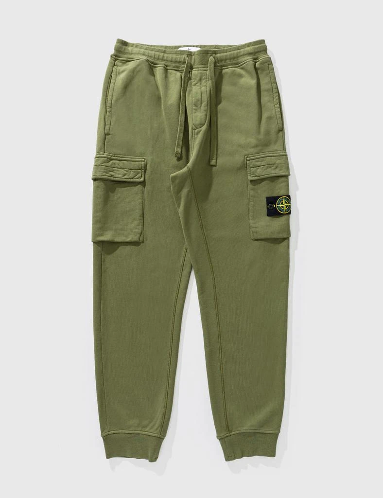 商品Stone Island|Cotton Fleece Sweatpants,价格¥1397,第1张图片