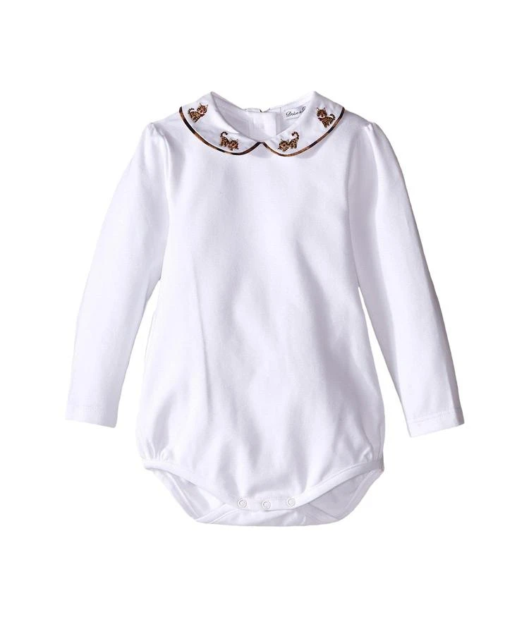 商品Dolce & Gabbana|婴儿Dolce & Gabbana Kids Zambia Collared One-Piece (Infant),价格¥944,第1张图片