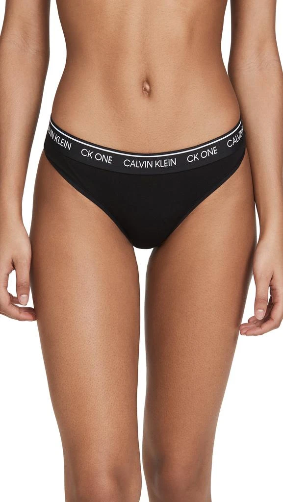 商品Calvin Klein|Calvin Klein Underwear One Cotton 丁字裤,价格¥76,第4张图片详细描述