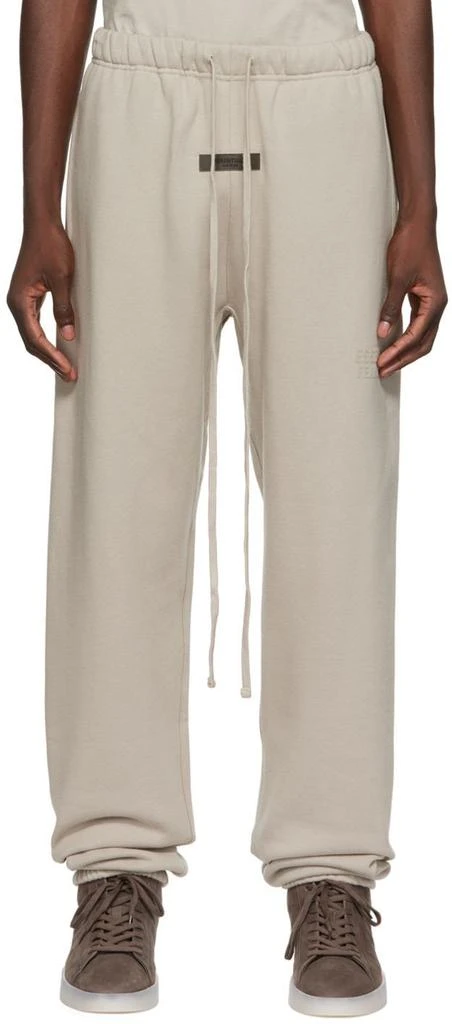 商品Essentials|Gray Drawstring Lounge Pants,价格¥376,第1张图片
