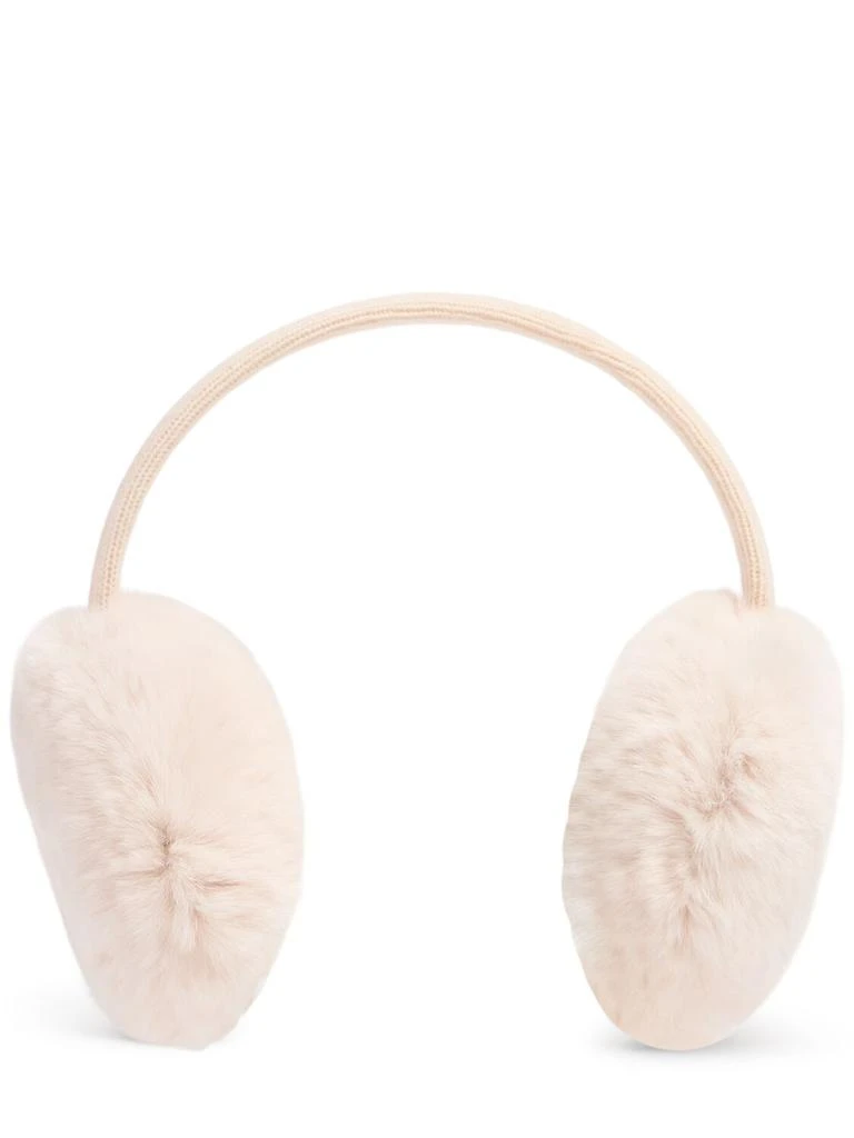 商品Yves Salomon|Wool & Cashmere Earmuffs W/ Fur,价格¥562,第1张图片