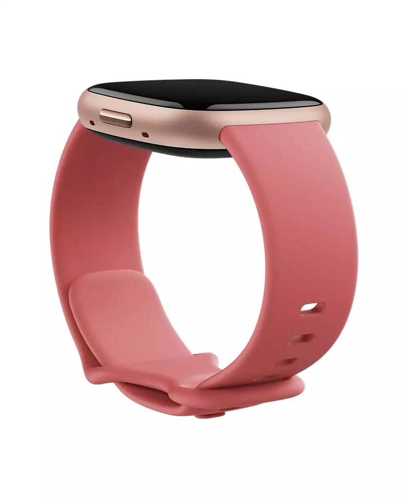 商品Fitbit|Versa 4 Pink Sand Copper Rose Smartwatch, 39mm,价格¥1495,第2张图片详细描述