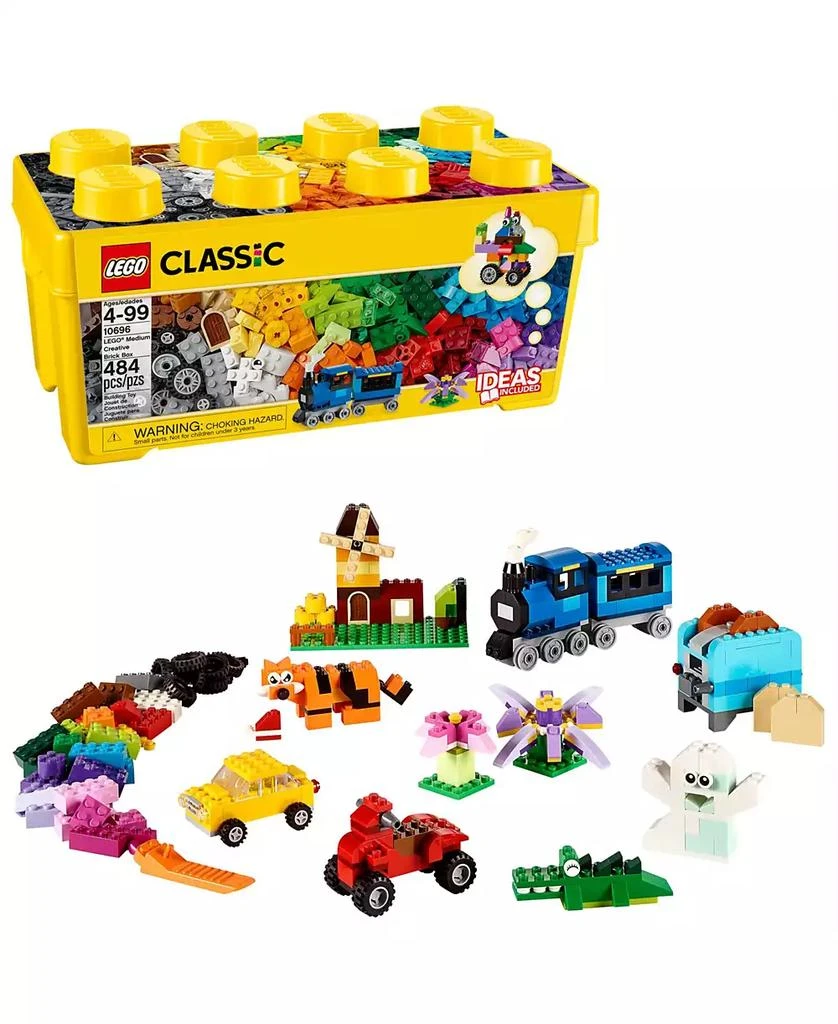 商品LEGO|Classic 10696 Medium Creative Brick Box Toy Building Set,价格¥266,第1张图片