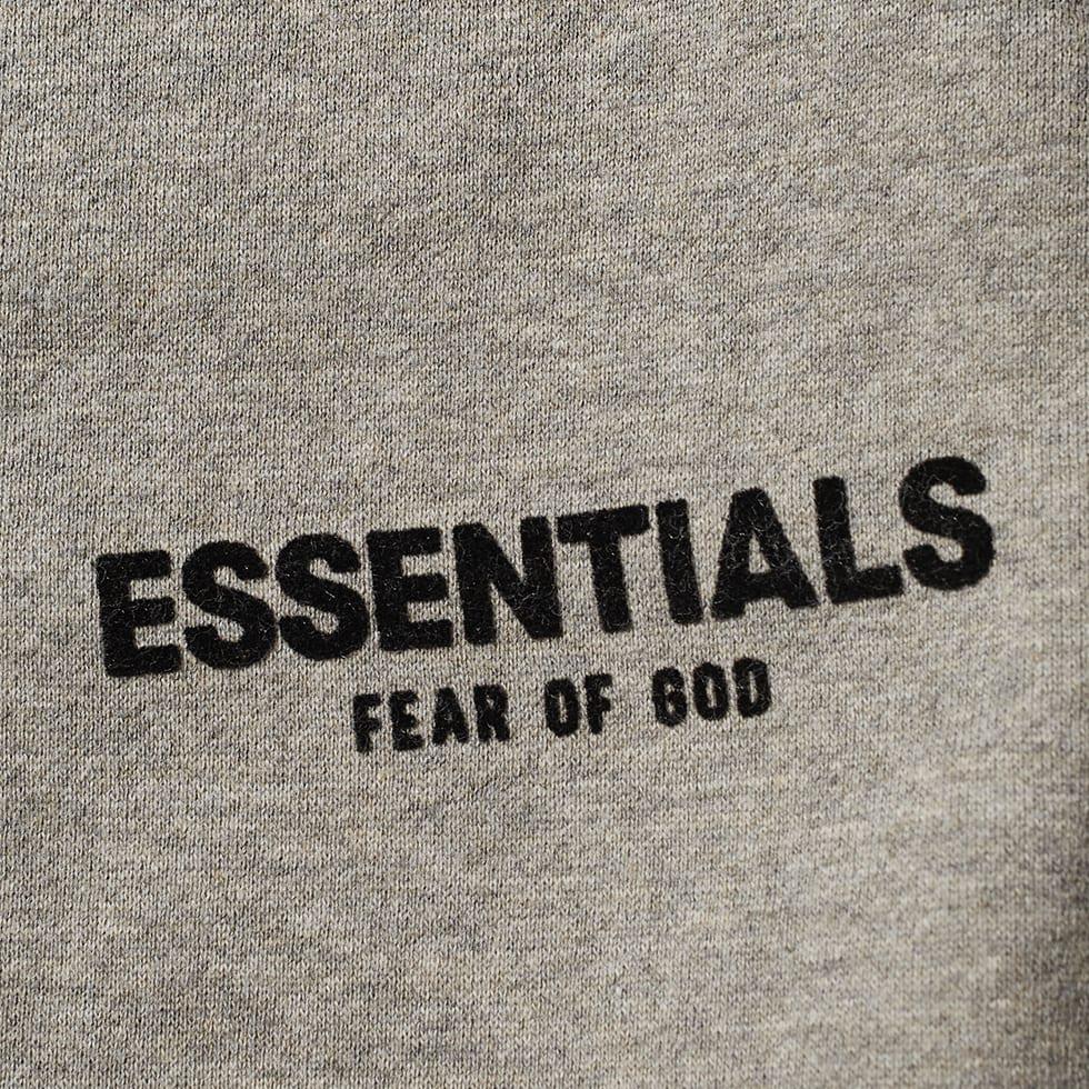 FEAR OF GOD ESSENTIALS Logo Sweat Short - Dark Oatmeal商品第3张图片规格展示