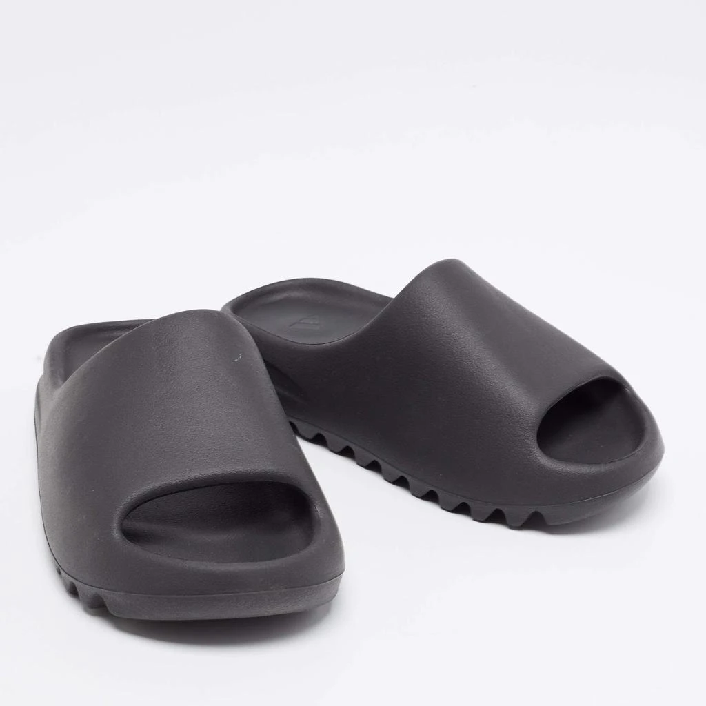 商品YEEZY|Yeezy x Adidas Black Rubber Onyx Flat Slides Size 37,价格¥1287,第4张图片详细描述