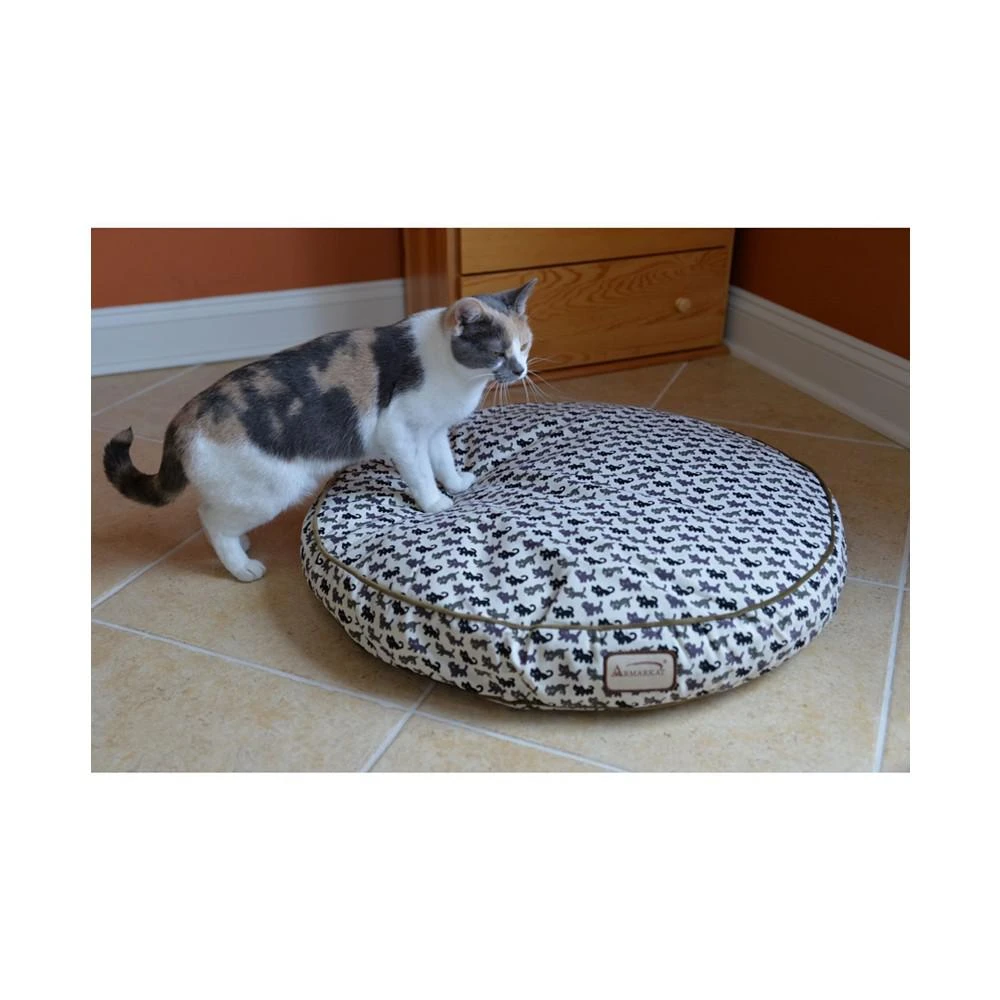 商品Macy's|Dog Bed Polyfilled Pet Cushion Crate Mat Soft Pad Washable and Cozy For Medium Dog,价格¥286,第3张图片详细描述