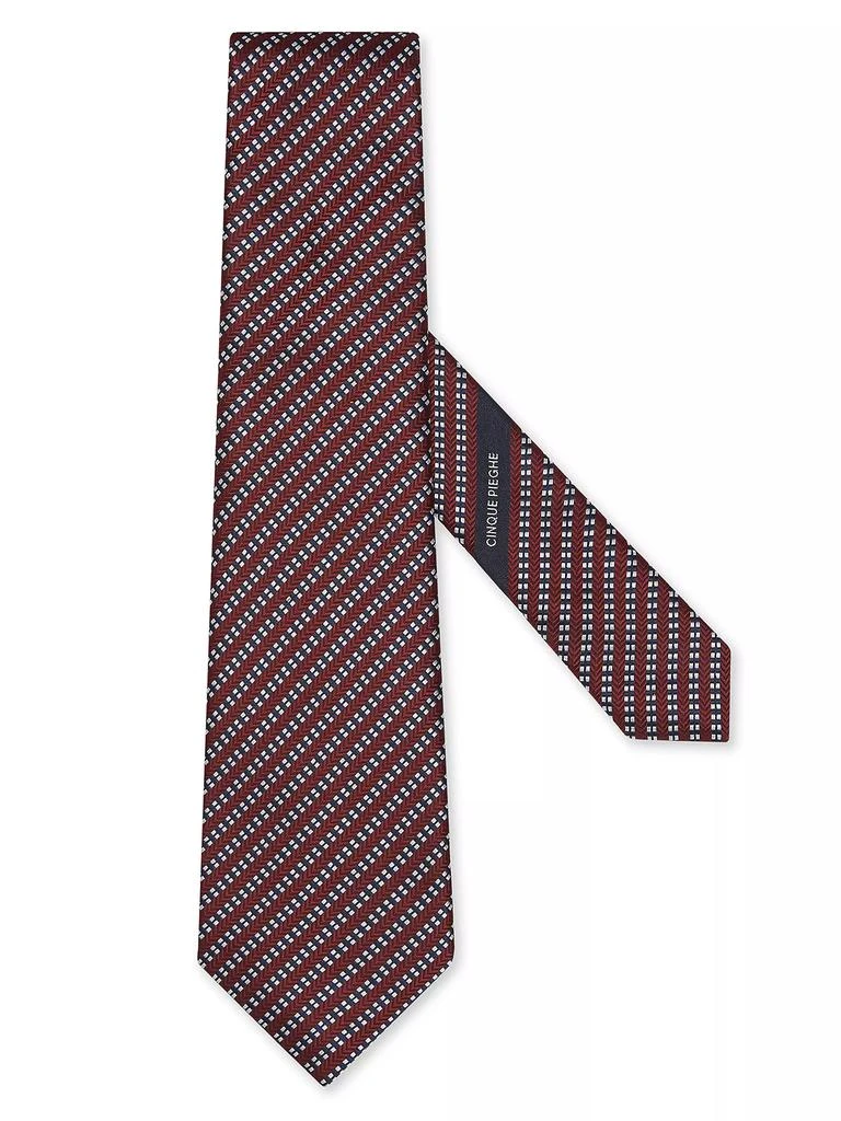 商品Zegna|Cinque Pieghe Silk Tie,价格¥2698,第1张图片