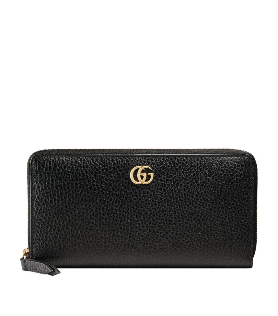 商品Gucci|Leather Double G Wallet,价格¥4920,第1张图片