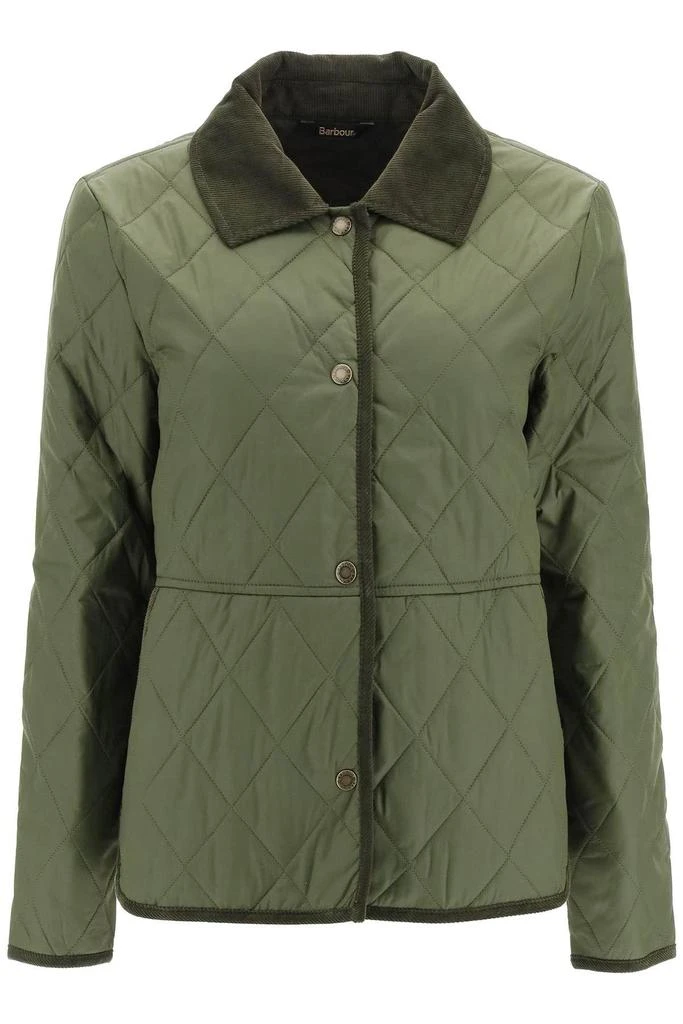 商品Barbour|'CLAYDEBANK' QUILTED JACKET,价格¥930,第1张图片