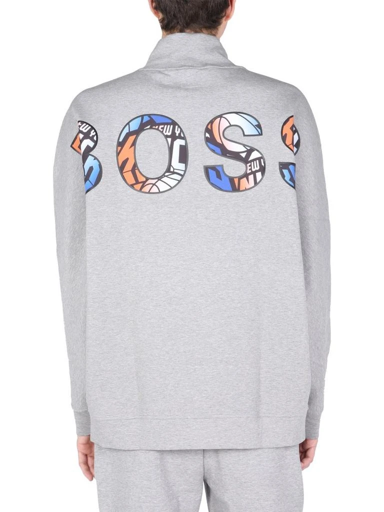 商品Hugo Boss|Boss Hugo Boss X NBA Front Zipped Sweatshirt,价格¥715,第2张图片详细描述