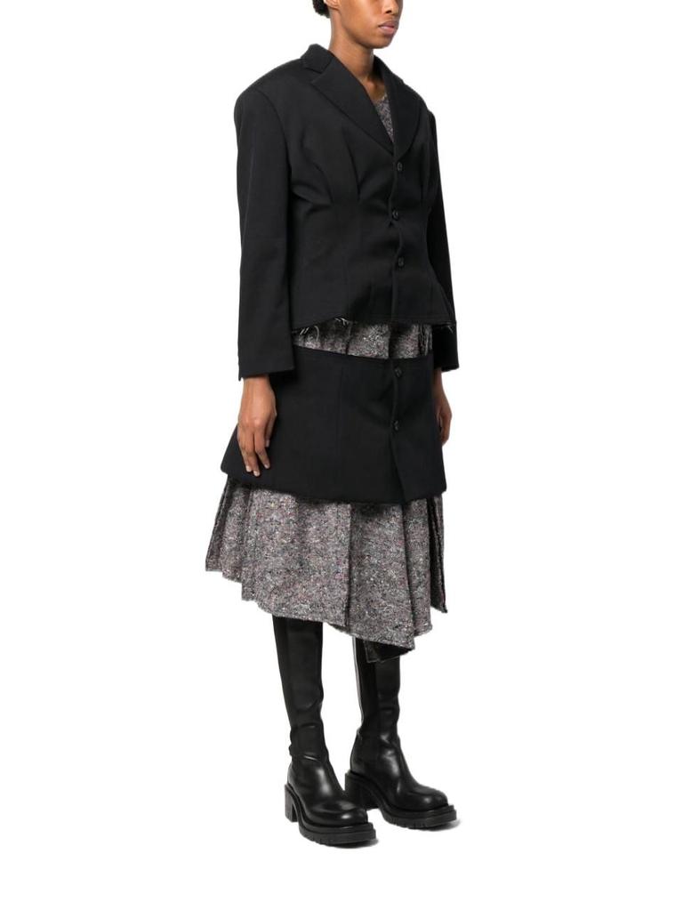 Comme Des Garçons Women's  Black Other Materials Outerwear Jacket商品第1张图片规格展示