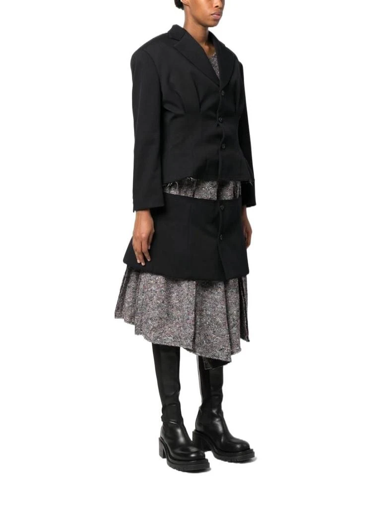 商品Comme des Garcons|Comme des garçons women's black other materials outerwear jacket,价格¥28849,第1张图片