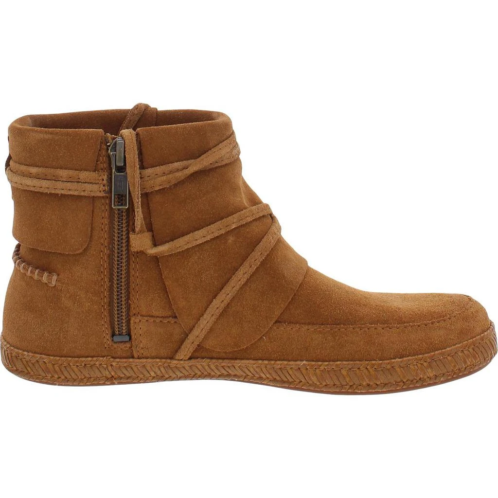 商品UGG|Ugg Womens Reid Suede Flat Moccasin Boots,价格¥368,第4张图片详细描述