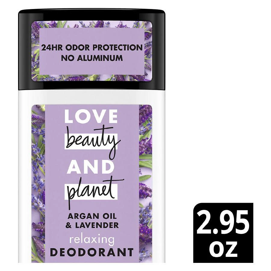 商品Love Beauty & Planet|Aluminum-Free Deodorant Argan Oil and Lavender,价格¥88,第3张图片详细描述