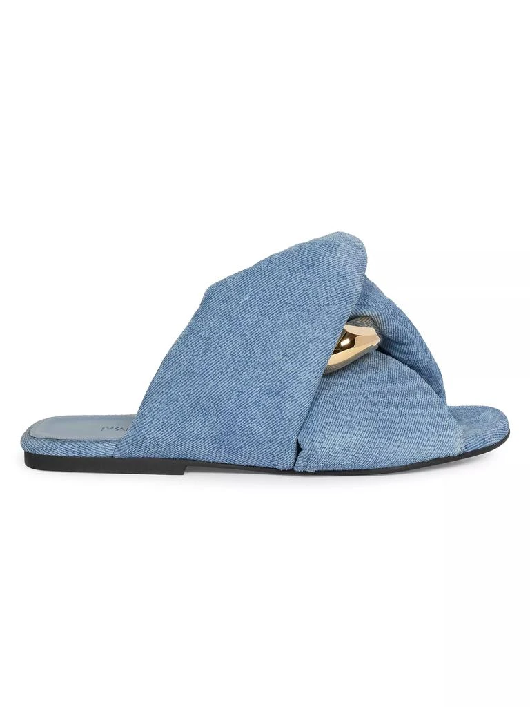 商品JW Anderson|Padded Denim Sandals,价格¥1657,第1张图片