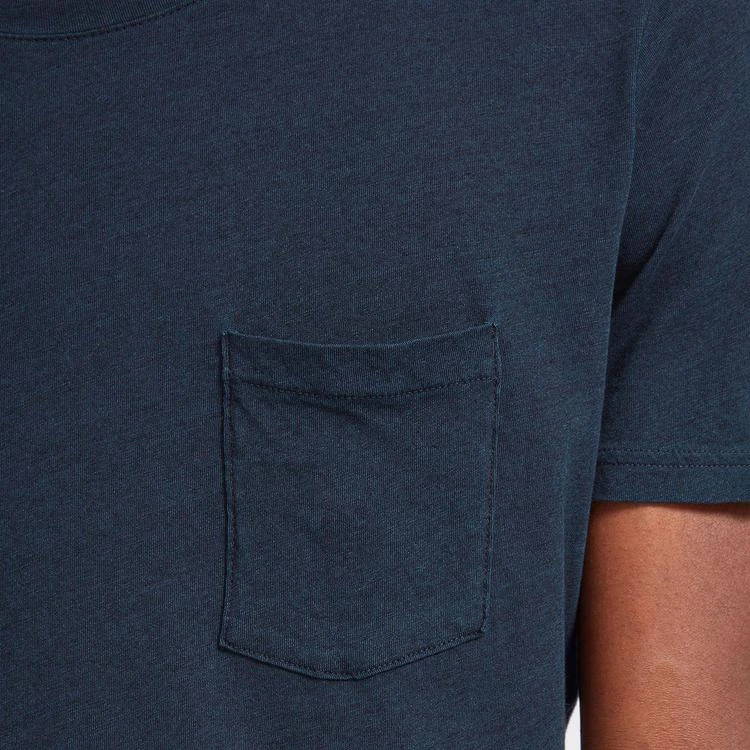 商品Everlane|靛蓝纯棉口袋T恤,价格¥236,第4张图片详细描述