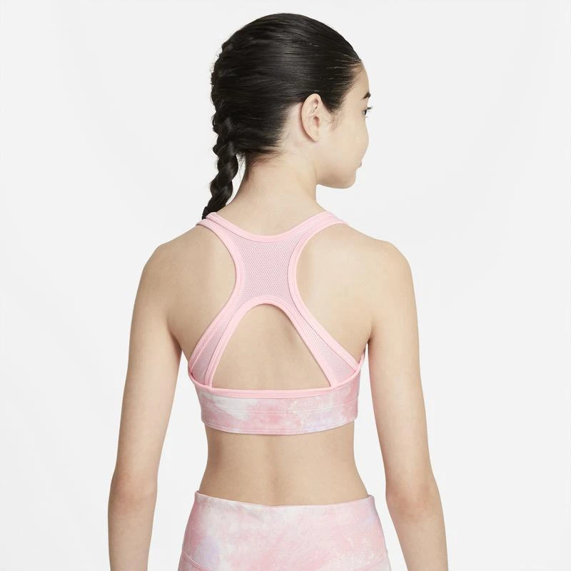 商品NIKE|Nike Swoosh AOP Rev Bra - Girls' Grade School,价格¥237,第3张图片详细描述