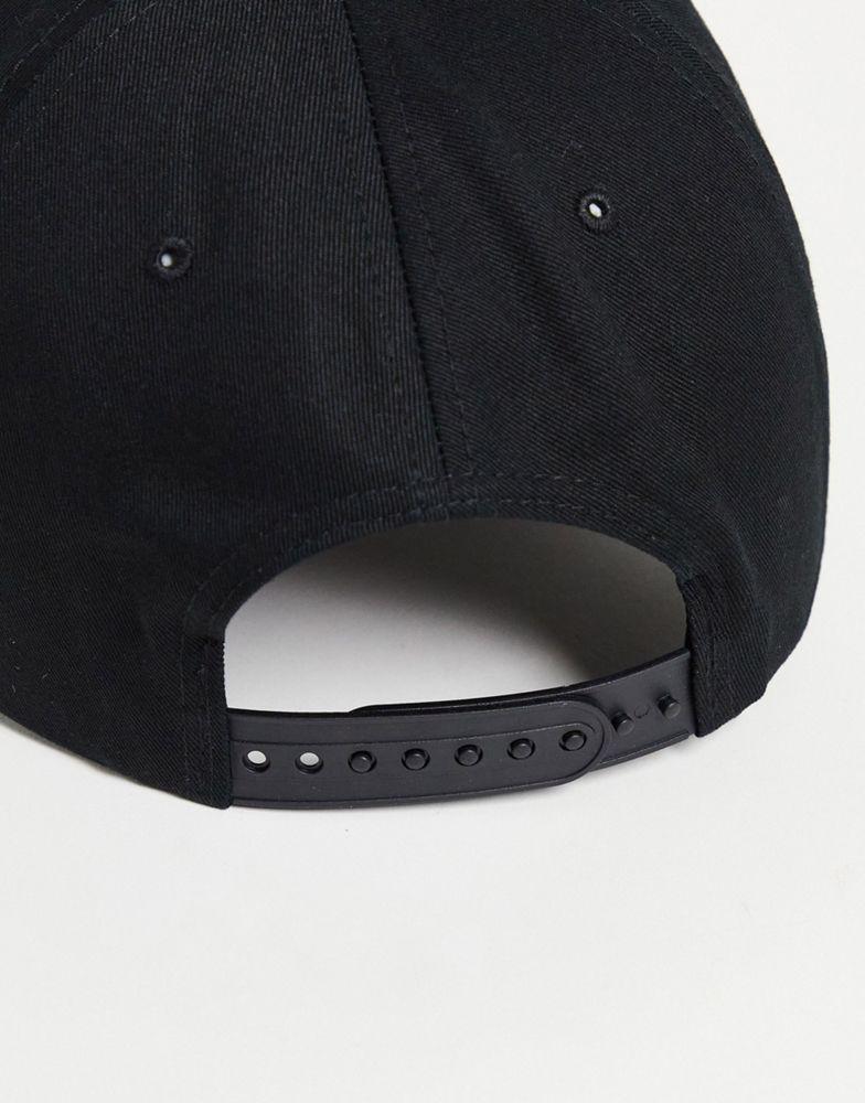 New Balance core logo baseball cap in black商品第4张图片规格展示