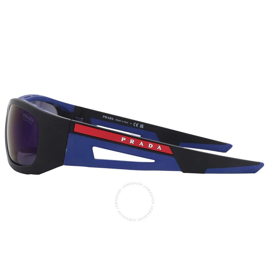 商品Prada|Blue Multilayer Tuning Sport Men's Sunglasses PS 02YS 16G05U 59,价格¥1024,第3张图片详细描述