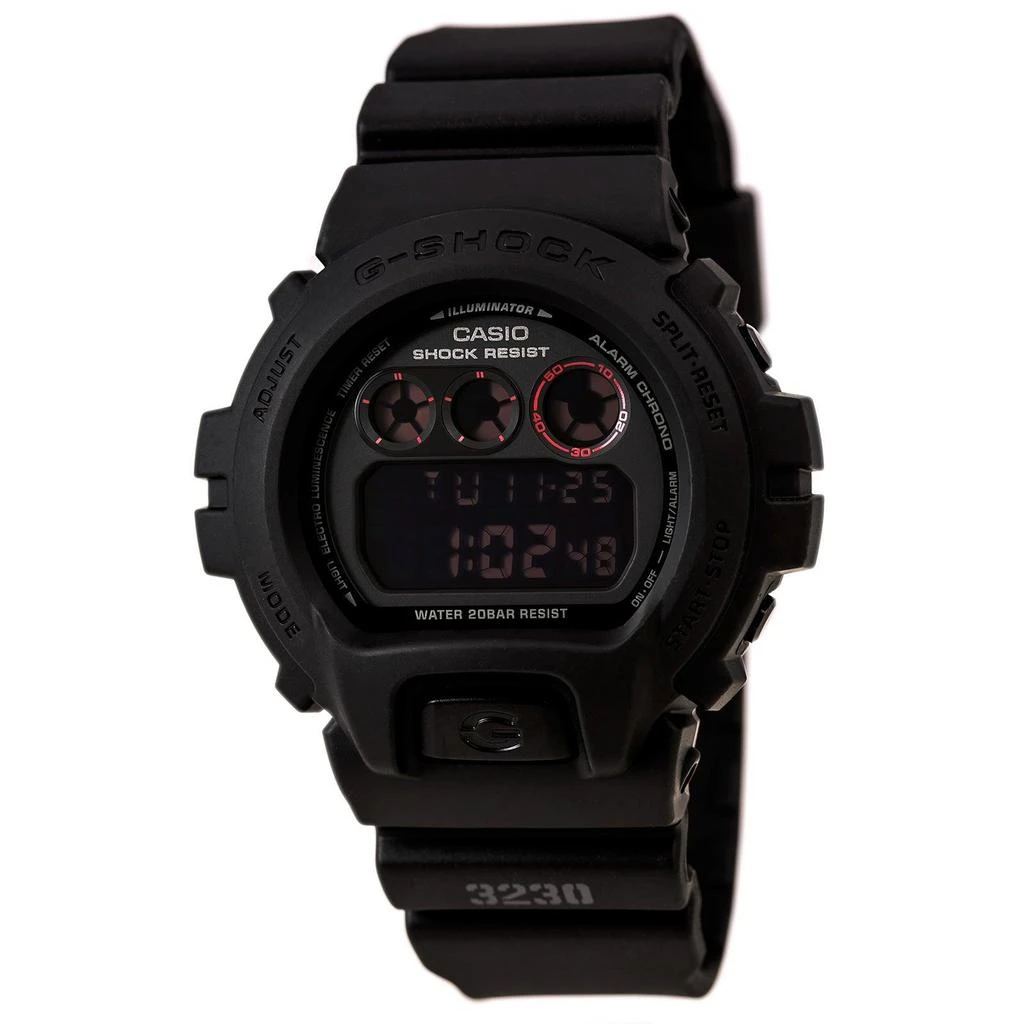 商品Casio|Casio Men's Alarm Watch - G-Shock Classic Dive Digital Black Dial | DW6900MS-1,价格¥506,第1张图片