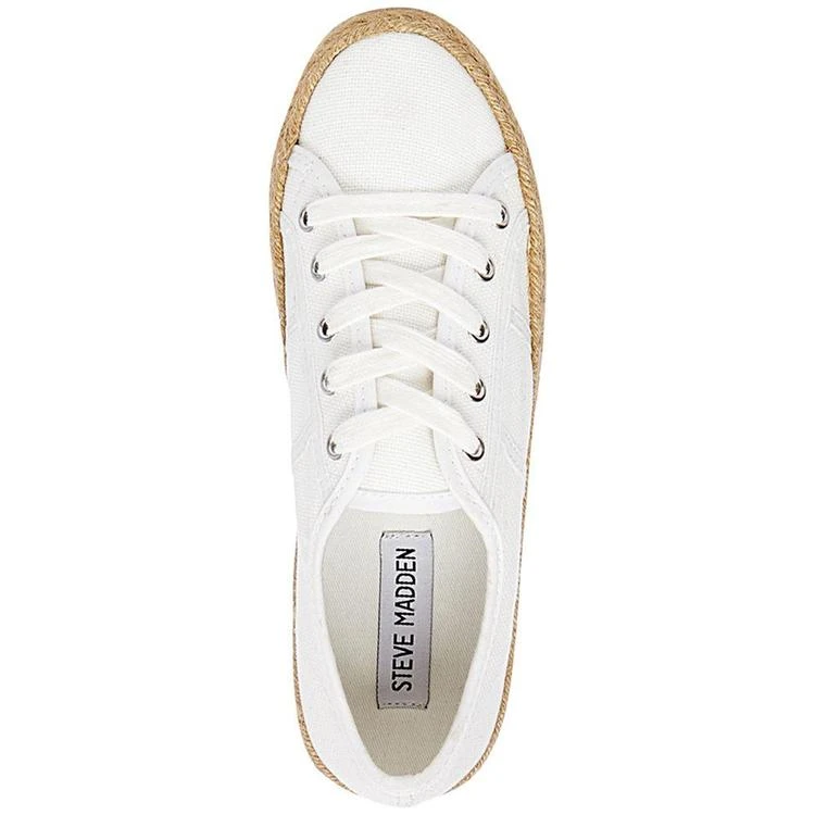 商品Steve Madden|Women's Hampton Flatform Espadrille Sneakers,价格¥258,第5张图片详细描述