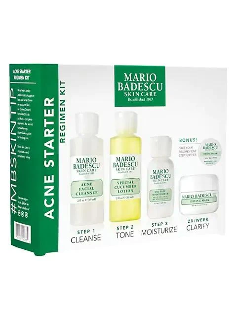 商品Mario Badescu|抗痘去敏套装,价格¥226,第2张图片详细描述