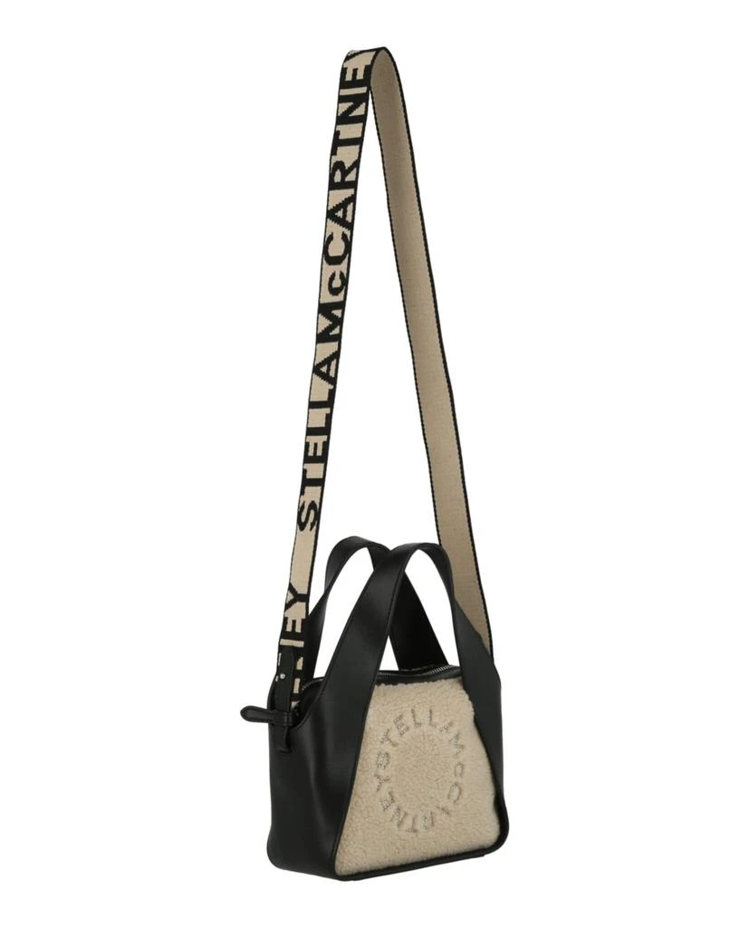 商品Stella McCartney|Small Shearling Logo Stud Tote,价格¥2251,第4张图片详细描述