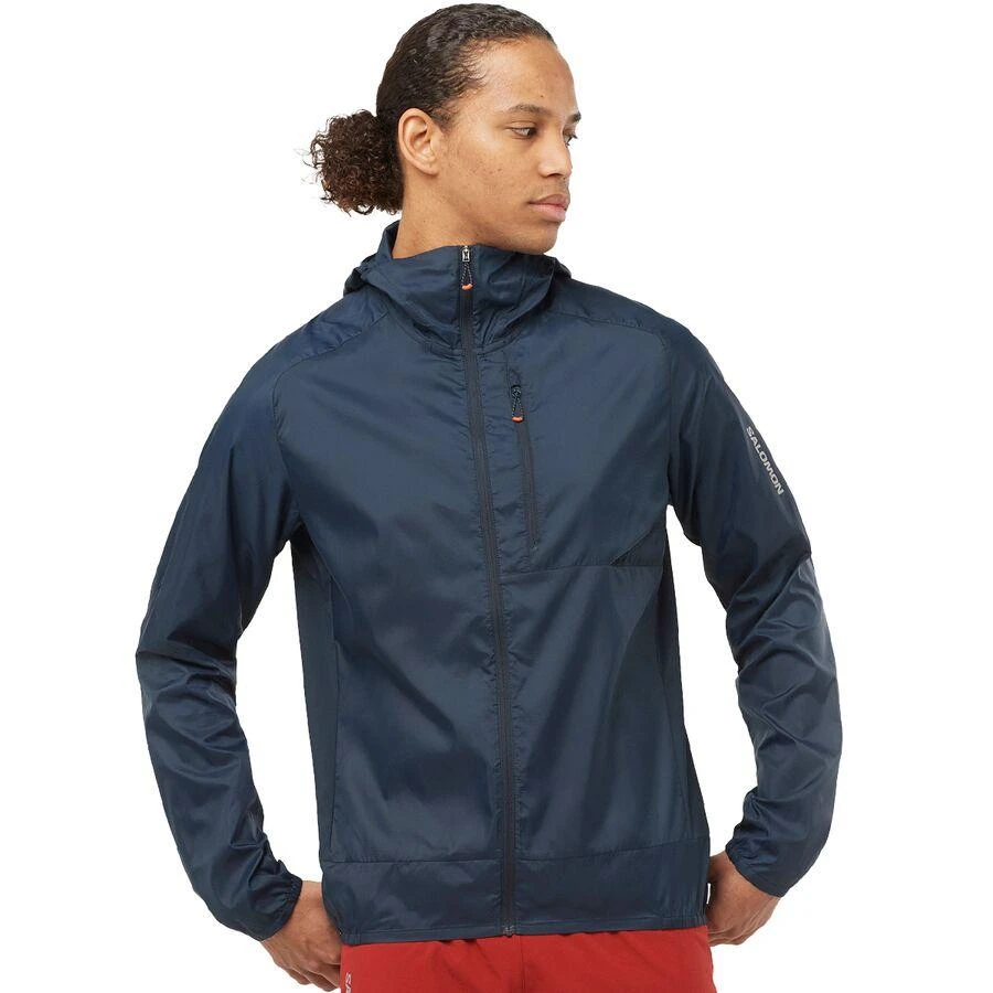 商品Salomon|Bonatti Cross Wind FZ Hoodie - Men's,价格¥415,第1张图片