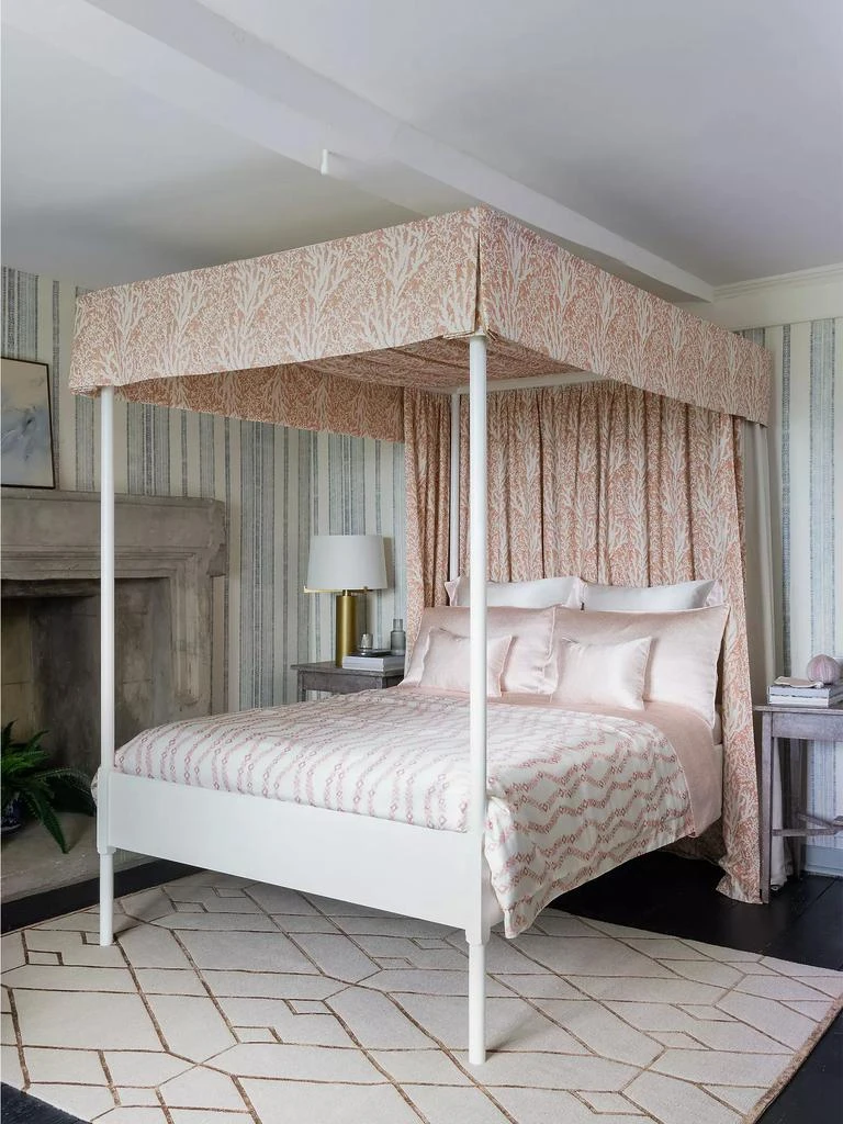 商品Gingerlily|Classic Contemporary Rattan Mulberry Silk Duvet Cover,价格¥7482,第4张图片详细描述