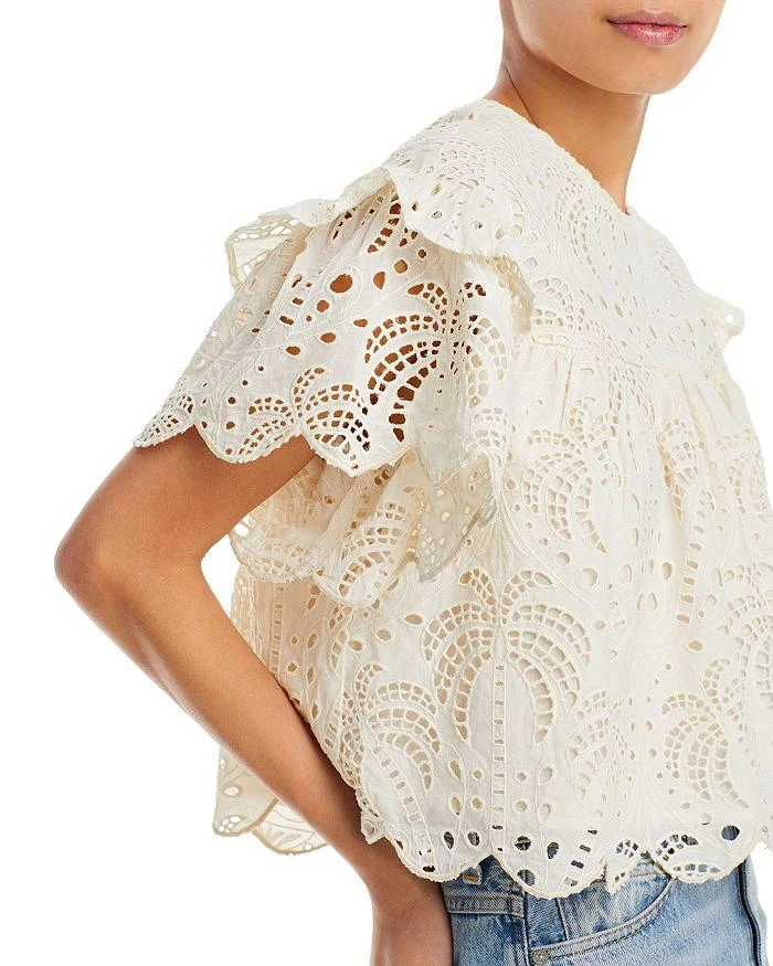 商品Farm Rio|Eyelet Blouse,价格¥394,第4张图片详细描述