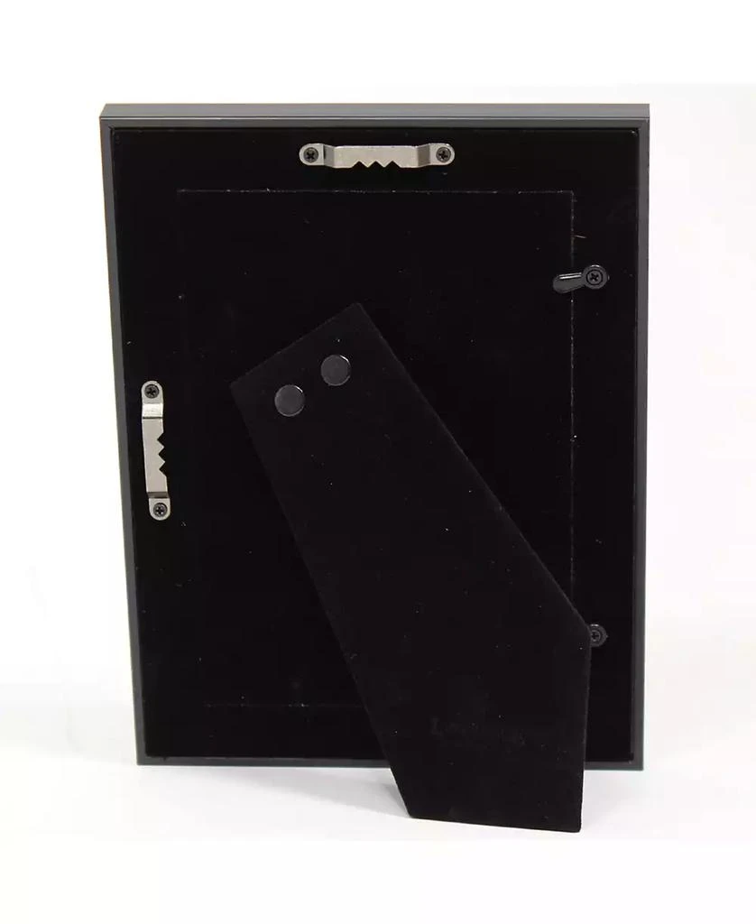 商品Lawrence Frames|Domed Burnished Silver and Black Picture Frame - 4" x 6",价格¥128,第3张图片详细描述