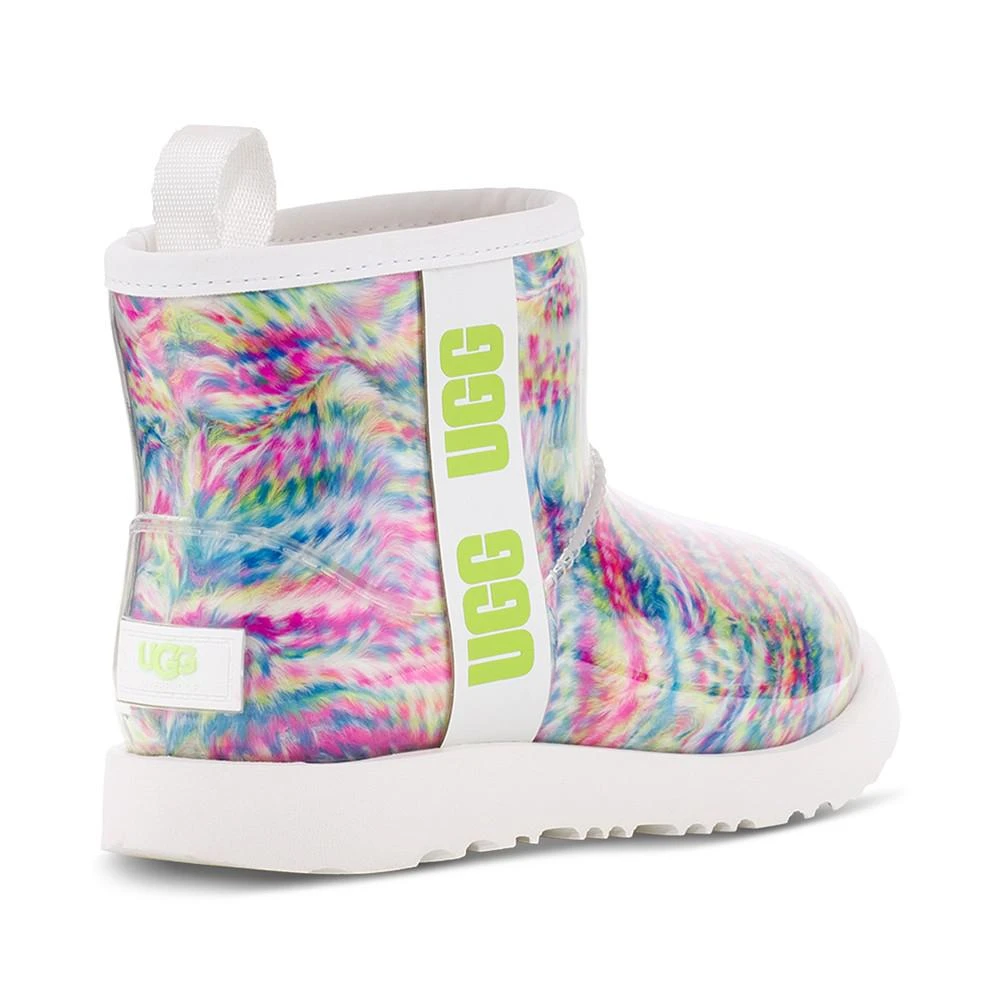 商品UGG|Kids Classic Clear Mini Pixelate Booties,价格¥723,第3张图片详细描述