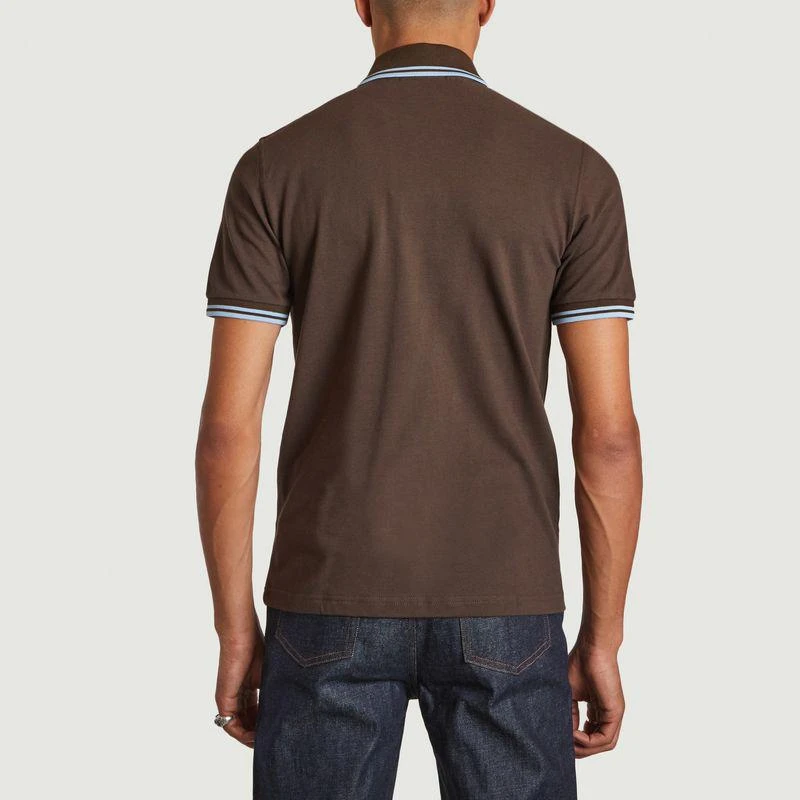 商品Fred Perry|Polo M12 chocolate FRED PERRY,价格¥739,第3张图片详细描述