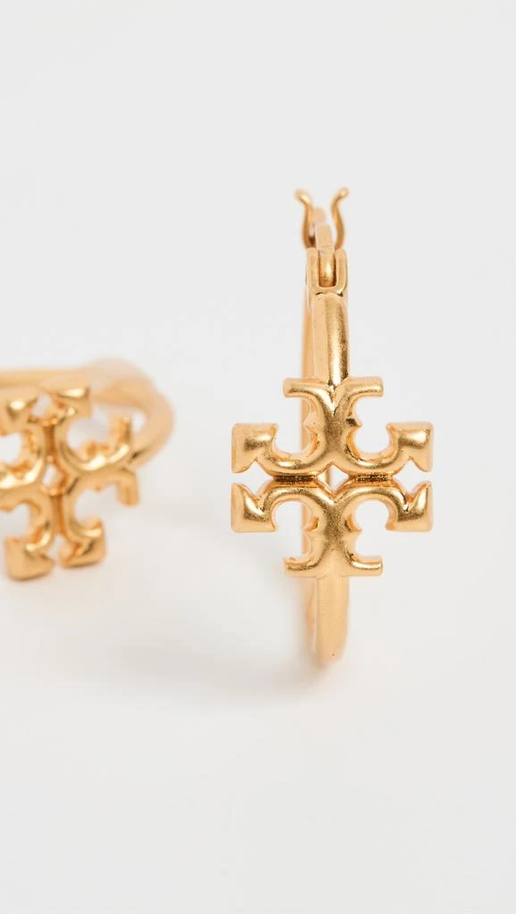 商品Tory Burch|Tory Burch 汤丽柏琦 Eleanor 小号圈式耳环,价格¥507,第4张图片详细描述