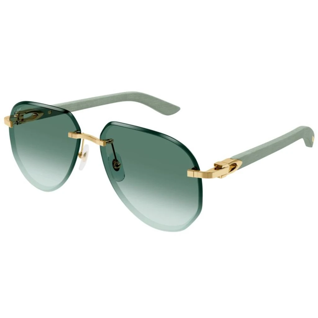 商品Cartier|Cartier Aviator Frame Sunglasses,价格¥13221,第2张图片详细描述