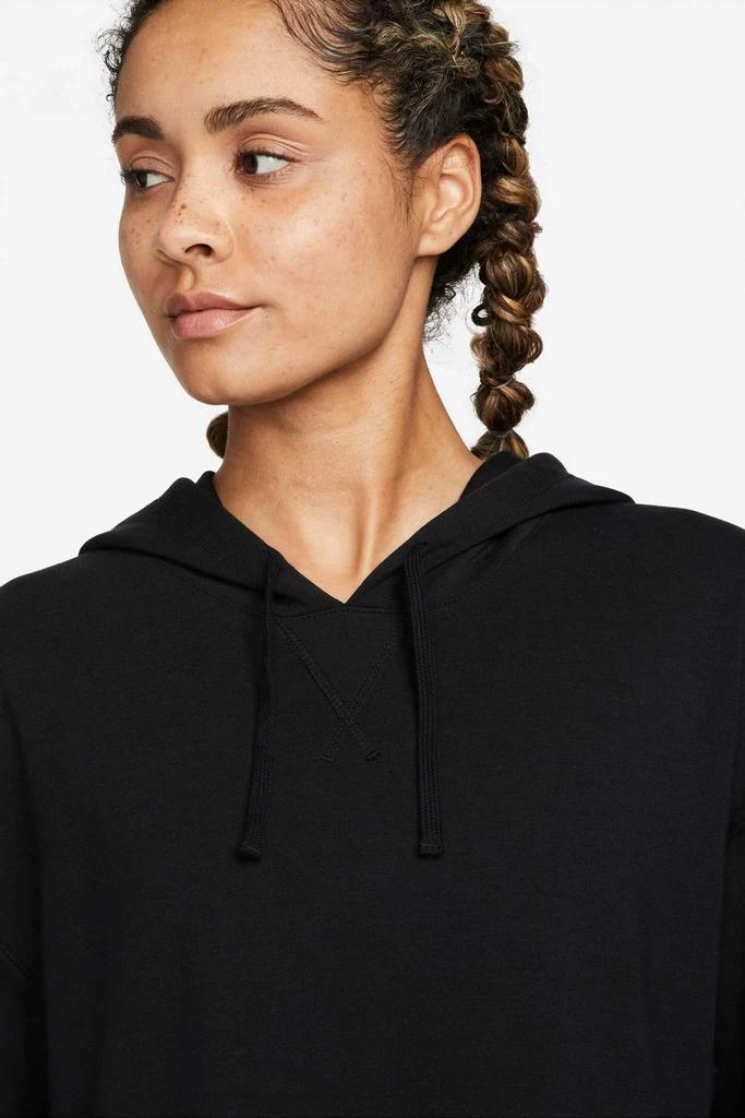 商品NIKE|Yoga Dri-FIT Fleece Hoodie - Black,价格¥204,第3张图片详细描述