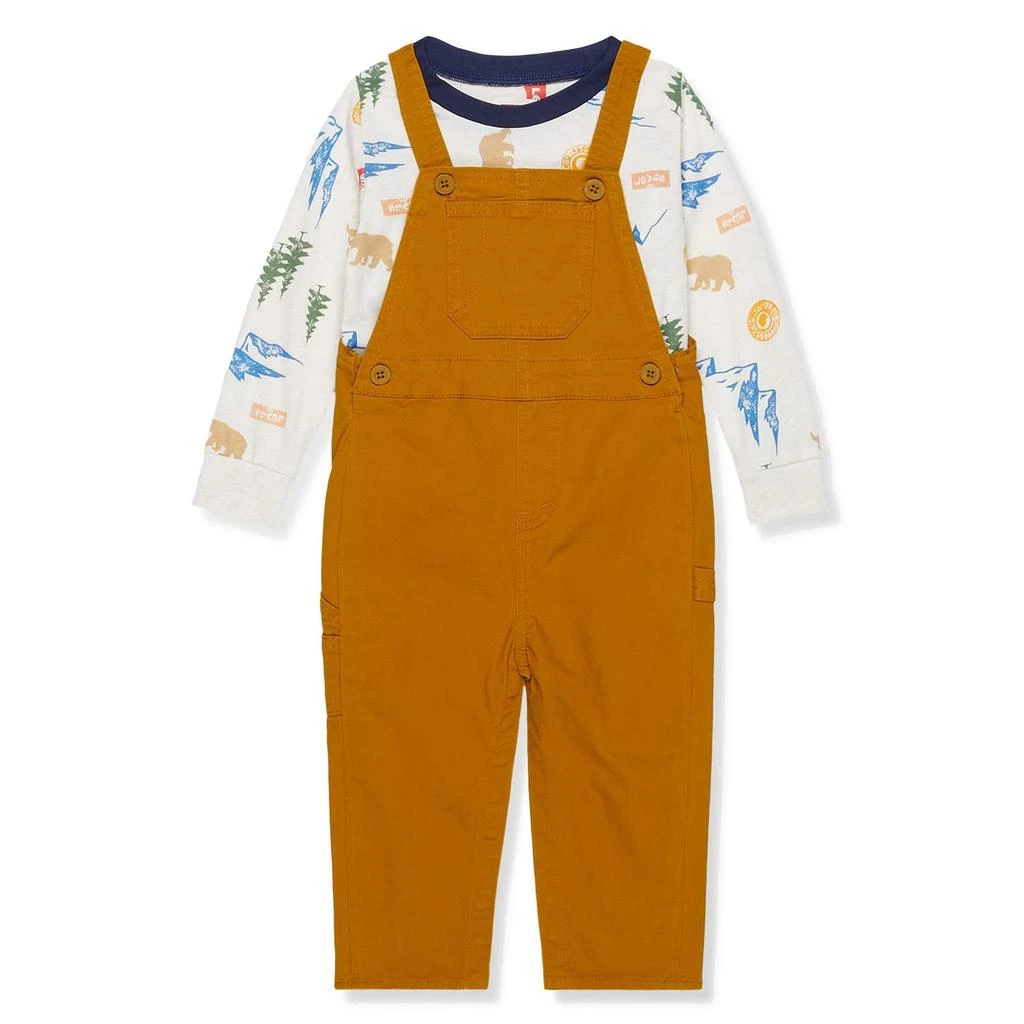 商品Levi's|Happy Camper Tee & Overalls (Infant),价格¥321,第1张图片