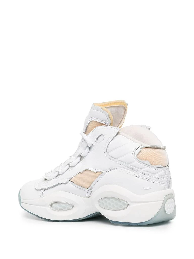 商品MAISON MARGIELA|MAISON MARGIELA X REEBOK UNISEX THE QUESTION "MEMORY OF" BASKETBALL SNEAKERS,价格¥680,第4张图片详细描述